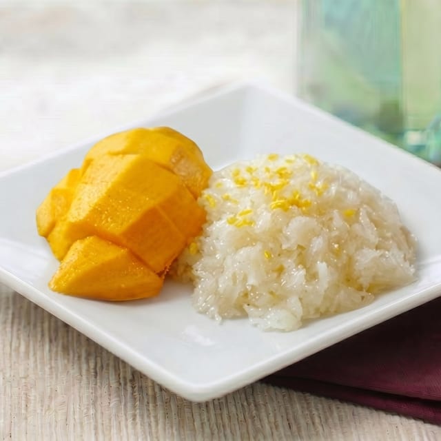 Mango with Sticky Rice.
