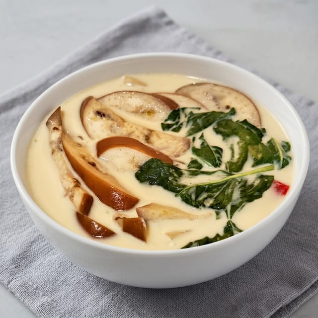 (L) Green Curry.
