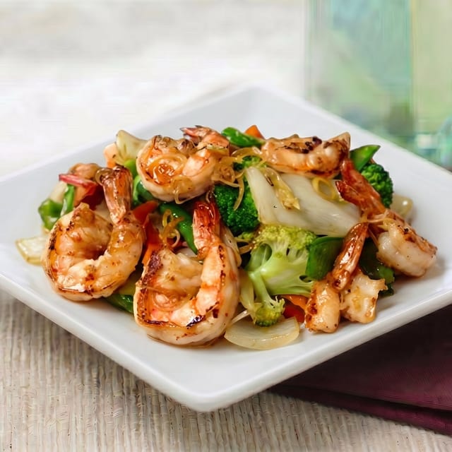 Lemongrass Shrimp.